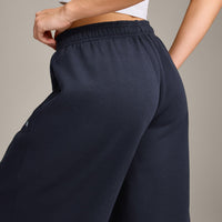 Foundations Cosy Oversized Straight Leg Joggers | True Blue