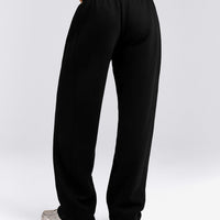 Foundations Cosy Straight Leg Joggers | Black