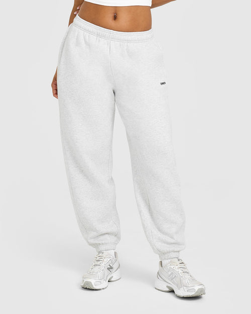 Oner Modal Foundations Oversized Joggers | Light Grey Marl