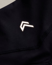 UnifiedMove™ Wrap Leggings with Reflective Logo | True Blue