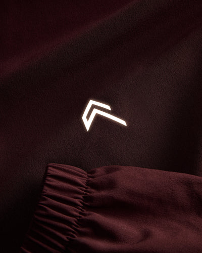 AirMove™ Jacket with Reflective Logo | Velvet Mocha