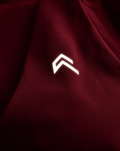 UnifiedMove™ Micro Bralette with Reflective Logo | Rosewood