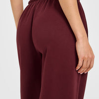 Mid Weight Relaxed Joggers | Rosewood