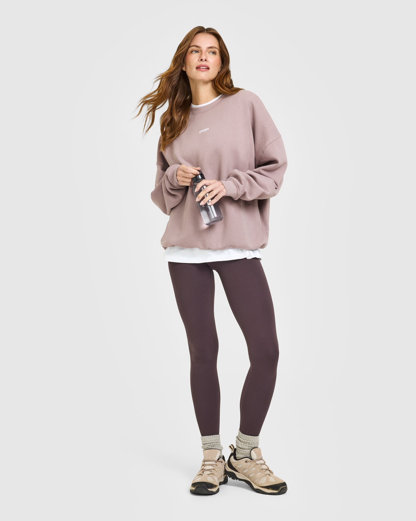 Mid Weight Sweatshirt | Dusty Purple