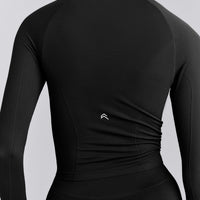 Oner Seamless Fitted Long Sleeve Top New Branding | Black