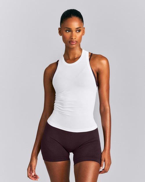 Oner Seamless Fitted Vest New Branding | White