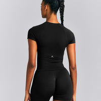 Oner Seamless Fitted Top New Branding | Black