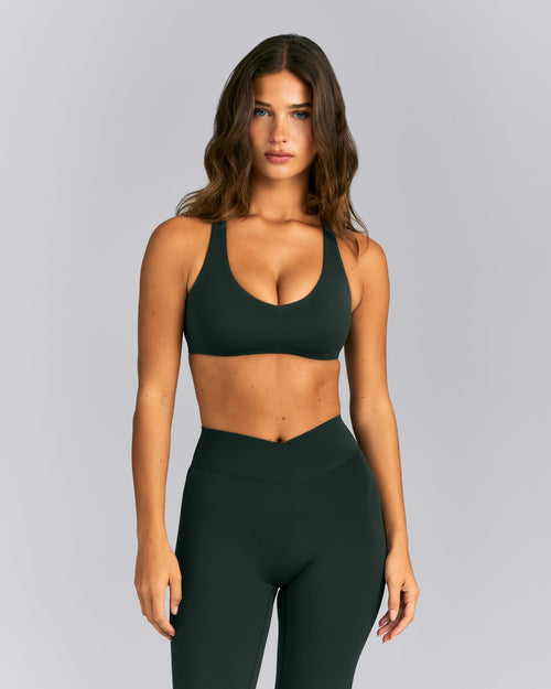 SoftMotion™ Bralette | Emerald Noir