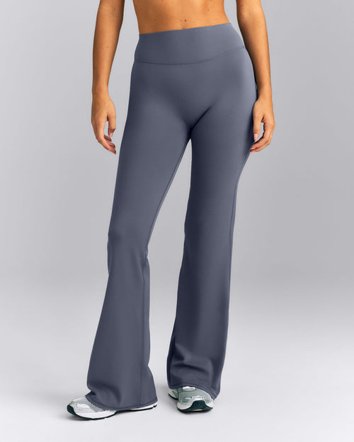 SoftMotion™ Flared Leggings | Granite Blue