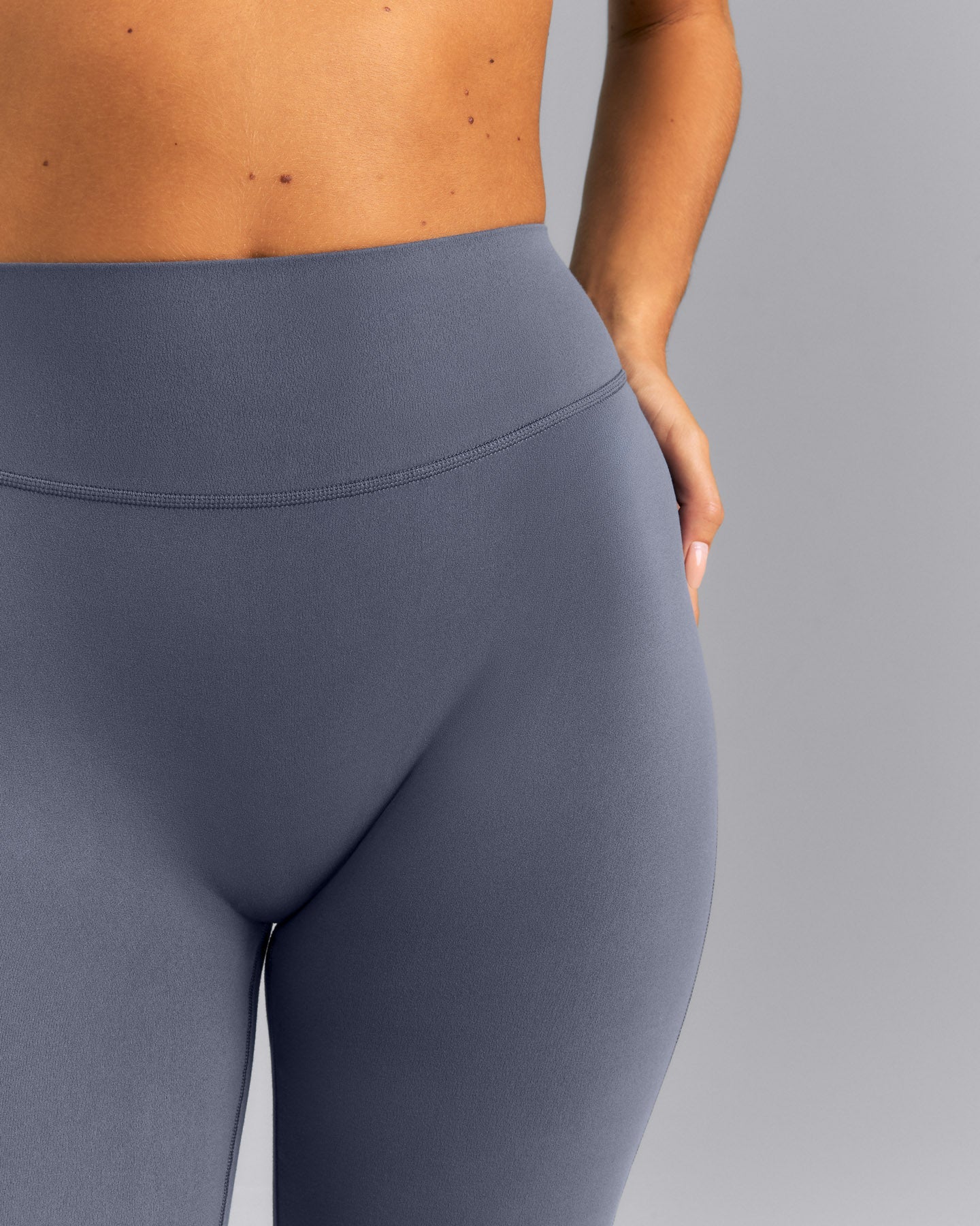 SoftMotion™ Flared Leggings | Granite Blue