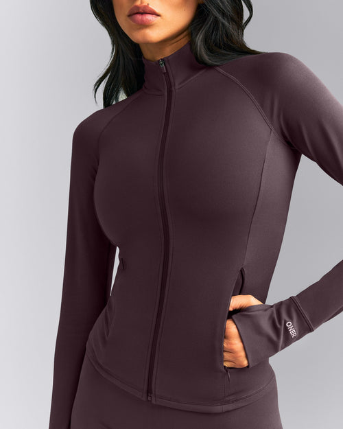 SoftMotion™ Jacket | Dark Umber Brown