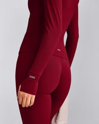 SoftMotion™ Jacket with Grey Logo | Ruby Red
