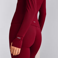 SoftMotion™ Jacket with Grey Logo | Ruby Red