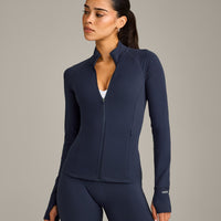 SoftMotion™ Jacket with Grey Logo | True Blue