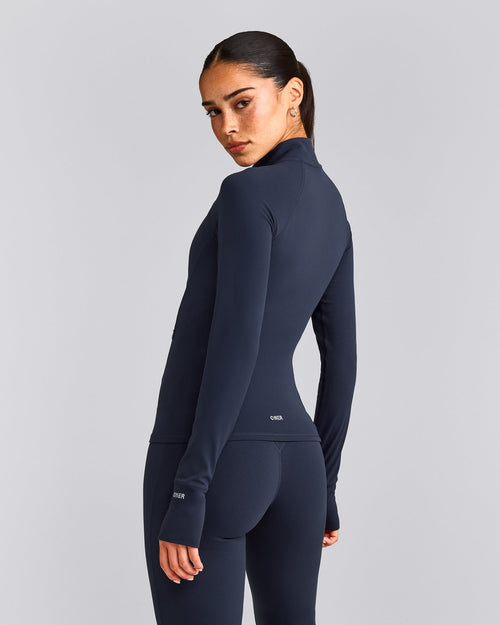 SoftMotion™ Jacket with Grey Logo | True Blue