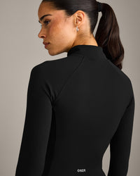 SoftMotion™ Mid Jacket with Grey Logo | Black