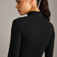 SoftMotion™ Mid Jacket with Grey Logo | Black