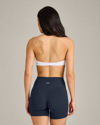 SoftMotion™ Minimal Halter Neck Bralette | White