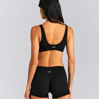 SoftMotion™ Scoop Back Bralette New Branding | Black