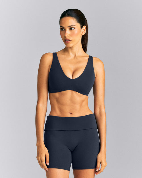 SoftMotion™ Scoop Back Bralette | True Blue