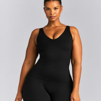 SoftMotion™ Scoop Neck Vest | Black