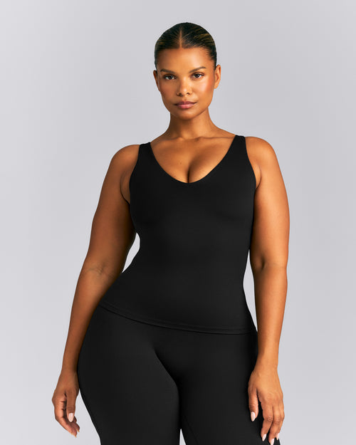 SoftMotion™ Scoop Neck Vest | Black