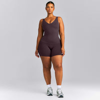 SoftMotion™ Scoop Neck Vest | Dark Umber Brown
