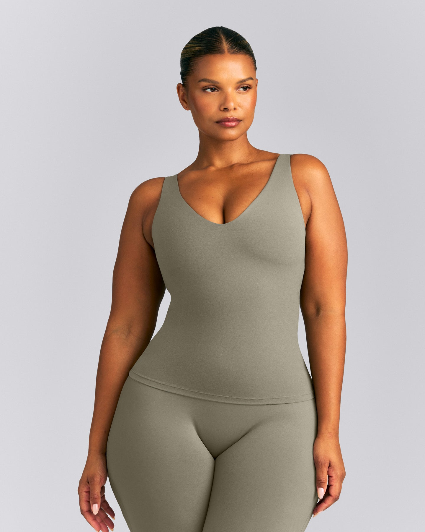 SoftMotion™ Scoop Neck Vest | Alpine Green