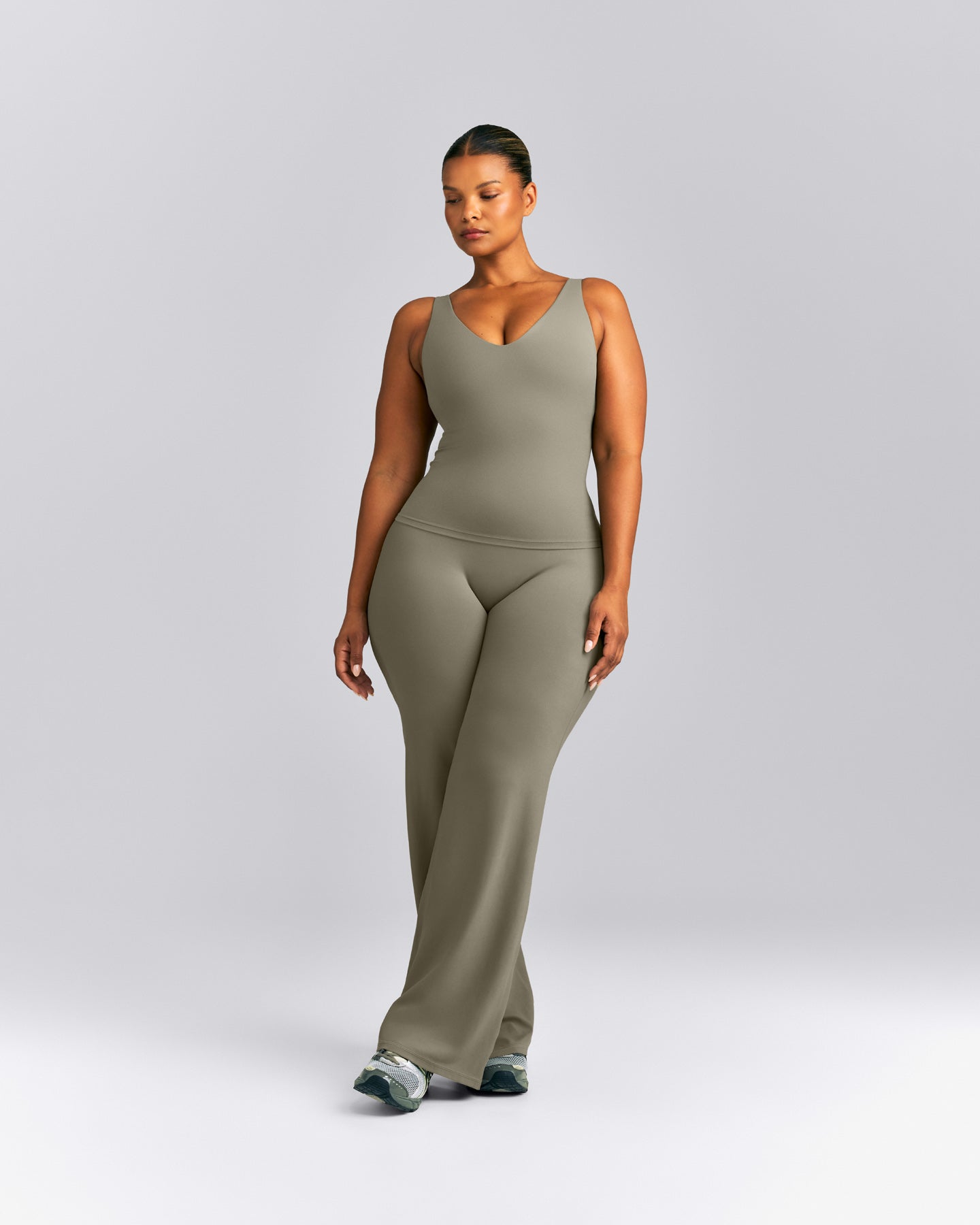 SoftMotion™ Scoop Neck Vest | Alpine Green
