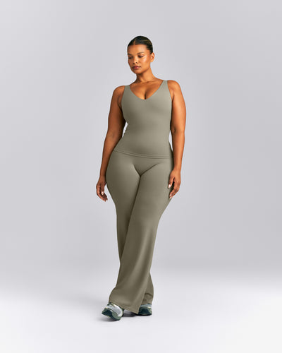 SoftMotion™ Scoop Neck Vest | Alpine Green