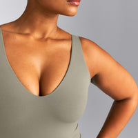 SoftMotion™ Scoop Neck Vest | Alpine Green