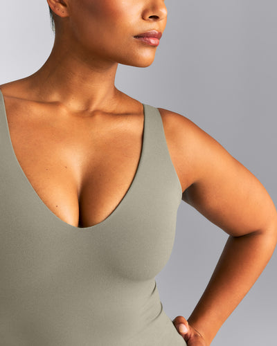 SoftMotion™ Scoop Neck Vest | Alpine Green