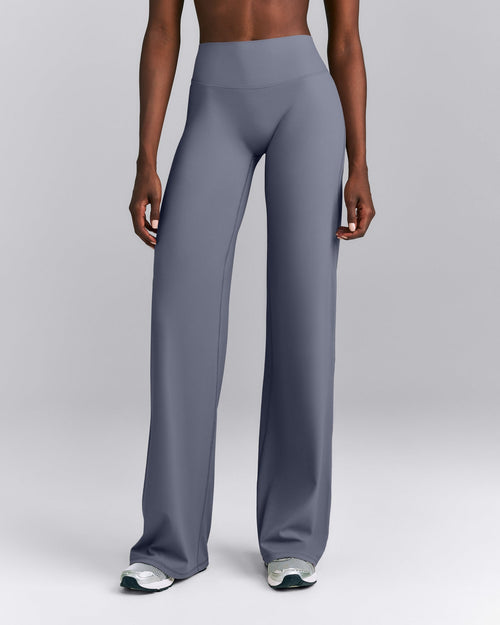 SoftMotion™ Straight Leg Leggings | Granite Blue