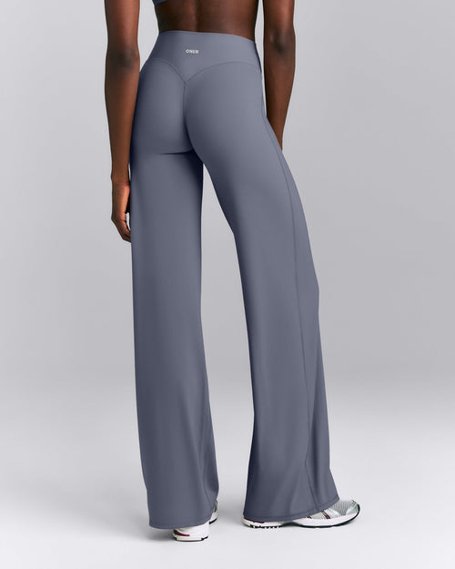 SoftMotion™ Straight Leg Leggings | Granite Blue
