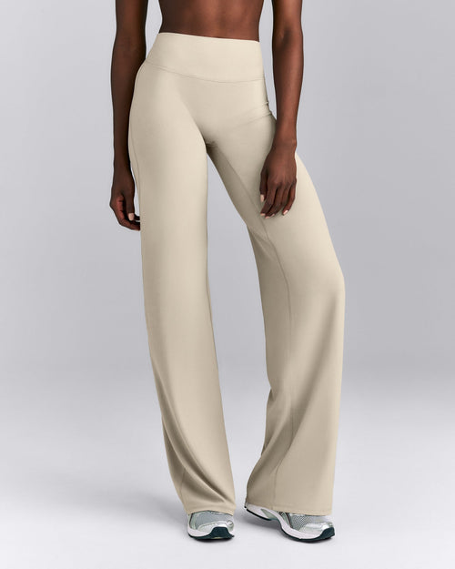 SoftMotion™ Straight Leg Leggings | Oatmeal
