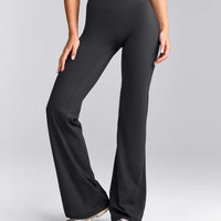 UnifiedMove™ Wrap Flared Bottoms with Reflective Logo | Coal