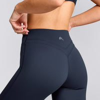 UnifiedMove™ Wrap Flared Bottoms with Reflective Logo | True Blue