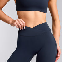 UnifiedMove™ Wrap Flared Bottoms with Reflective Logo | True Blue