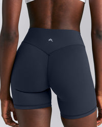 UnifiedMove™ High Waist Shorts 6" | True Blue