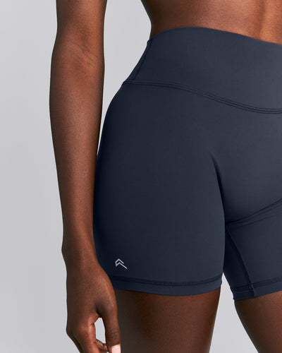 UnifiedMove™ High Waist Shorts 6" | True Blue