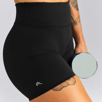 UnifiedMove™ High Waist Shorts 6" New Branding | Black