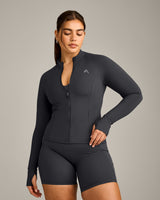 UnifiedMove Pocket Jacket with Reflective Logo | Coal