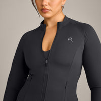 UnifiedMove Pocket Jacket with Reflective Logo | Coal