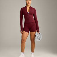 UnifiedMove Pocket Jacket with Reflective Logo | Rosewood