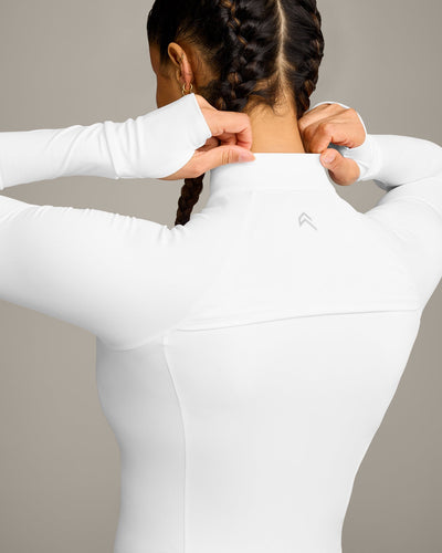 UnifiedMove Pocket Jacket with Reflective Logo | White