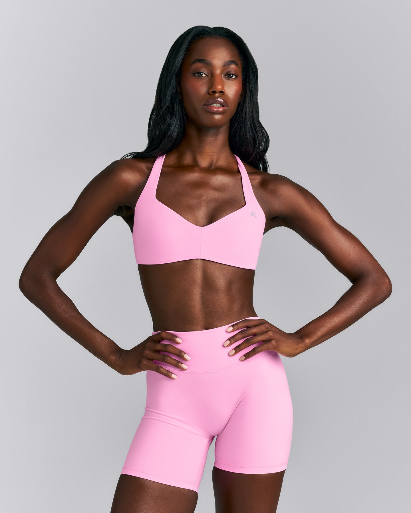 UnifiedMove™ T Back Minimal Bralette | Power Pink