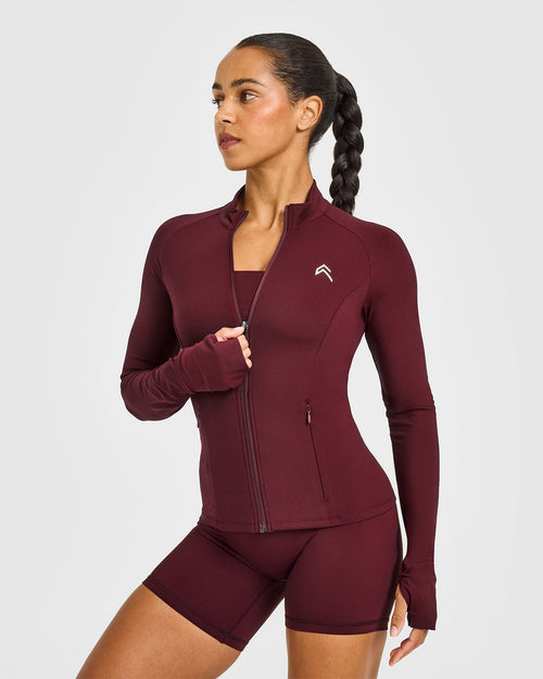 Oner Modal Unified Pocket Jacket | Rosewood