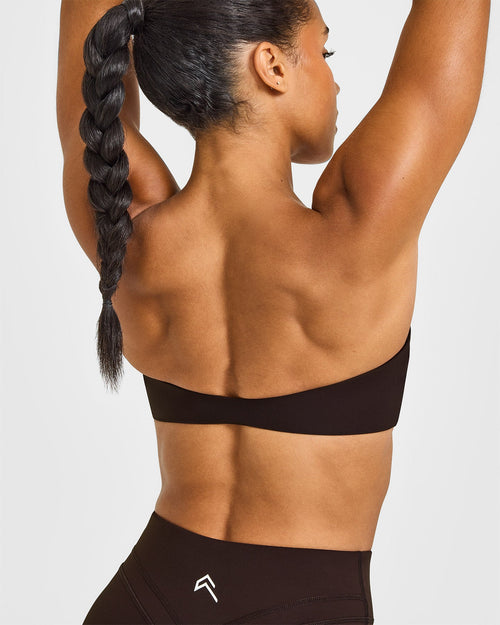 Unified Micro Bandeau Bralette | 70% Cocoa