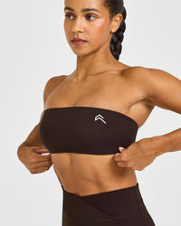 Unified Micro Bandeau Bralette | 70% Cocoa