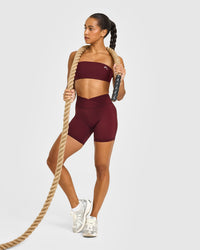 Unified Micro Bandeau Bralette | Rosewood
